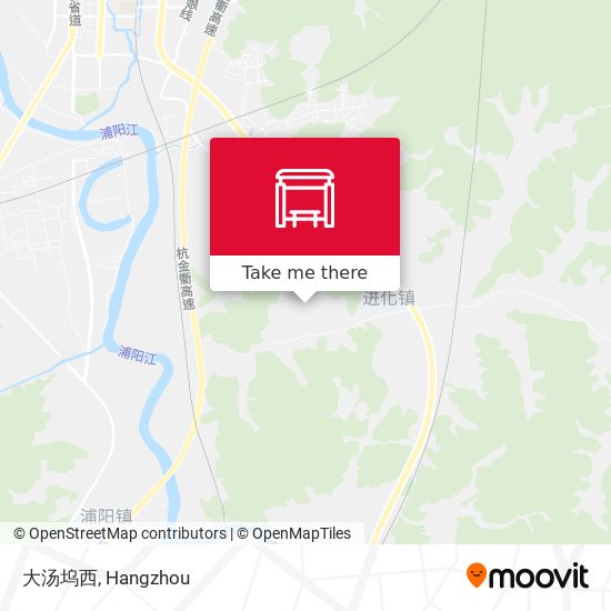 大汤坞西 map