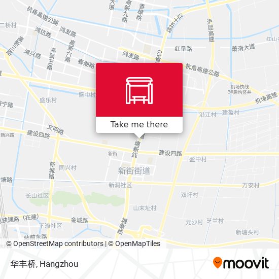 华丰桥 map