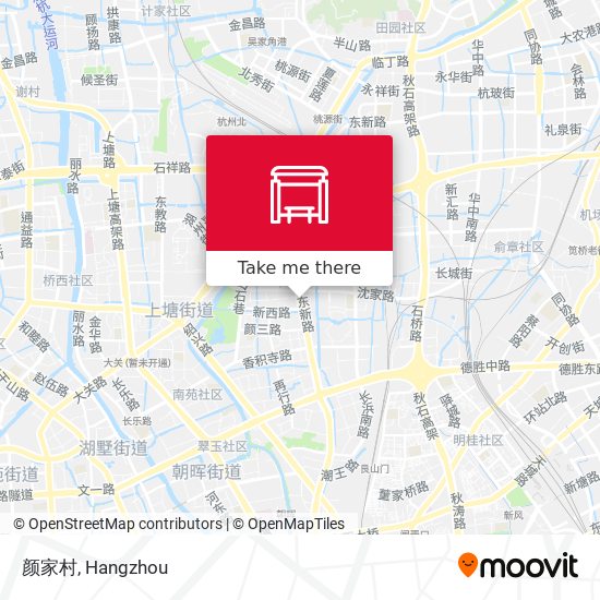 颜家村 map