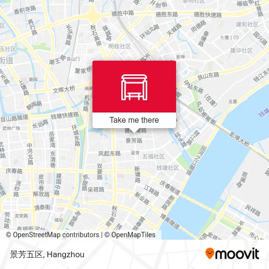 景芳五区 map