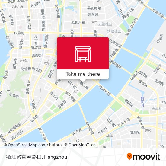 衢江路富春路口 map