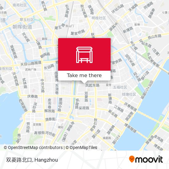 双菱路北口 map