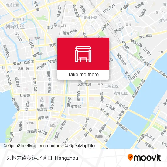 凤起东路秋涛北路口 map