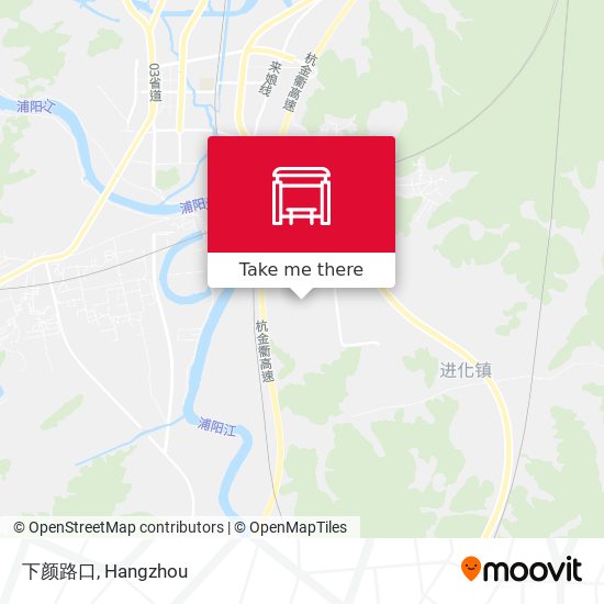 下颜路口 map