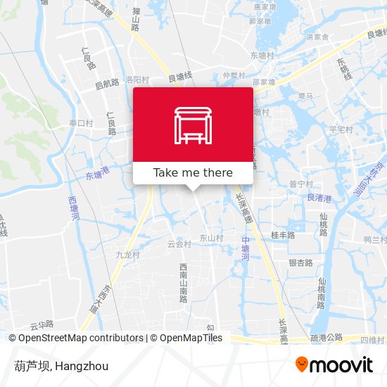 葫芦坝 map