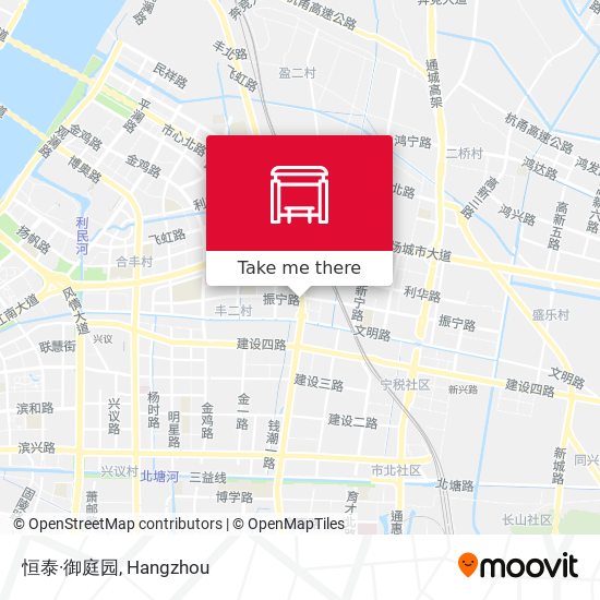 恒泰·御庭园 map