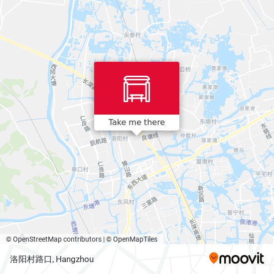 洛阳村路口 map