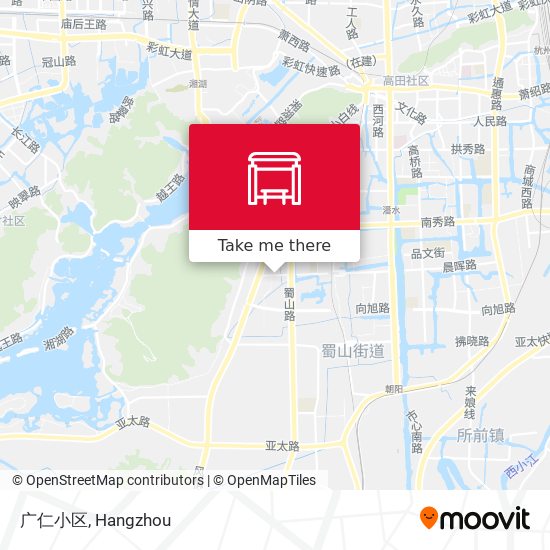广仁小区 map