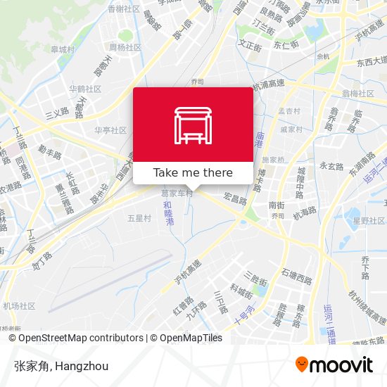 张家角 map