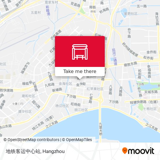 地铁客运中心站 map