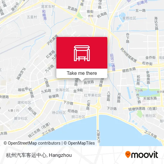杭州汽车客运中心 map