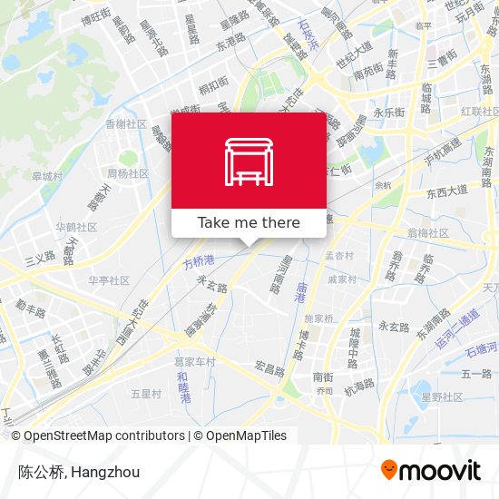 陈公桥 map