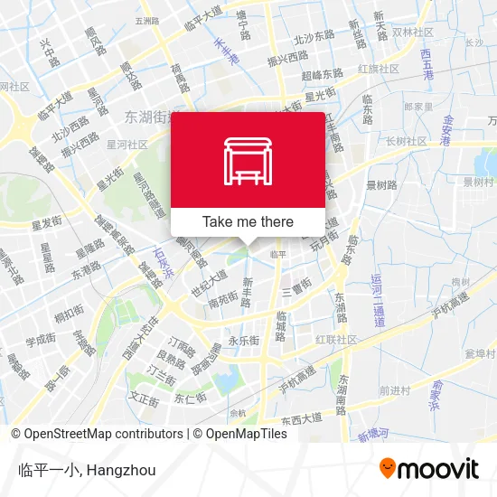 临平一小 map