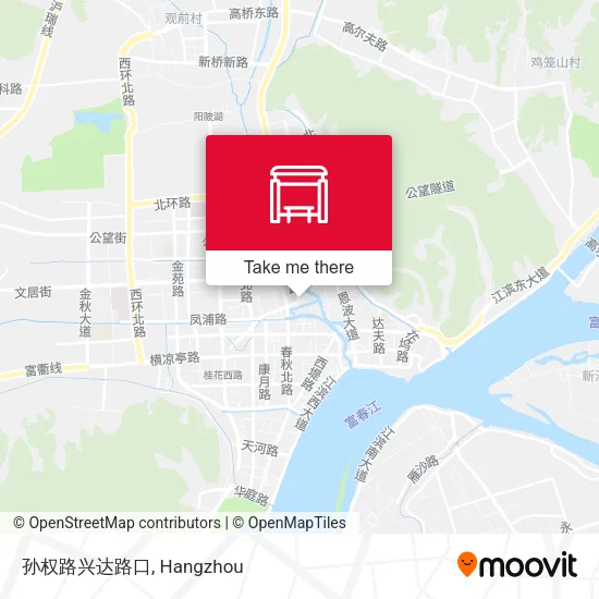 孙权路兴达路口 map