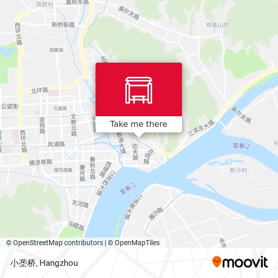 小垄桥 map