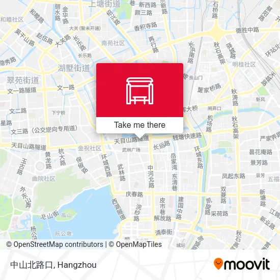 中山北路口 map