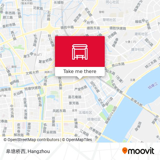 皋塘桥西 map