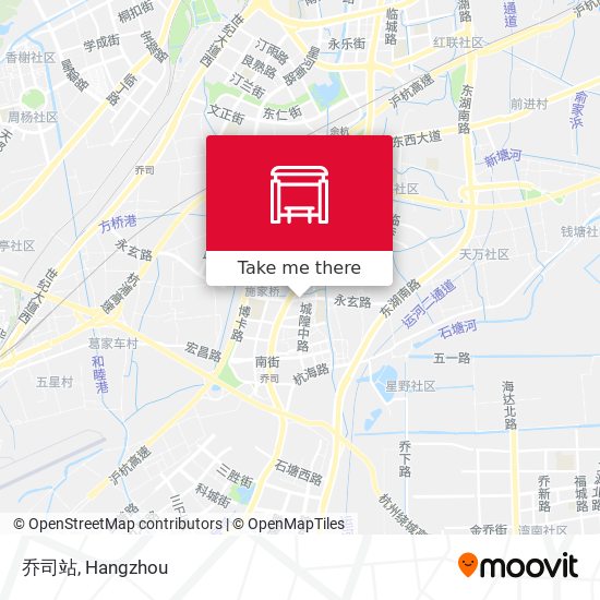 乔司站 map