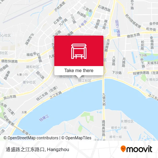 通盛路之江东路口 map