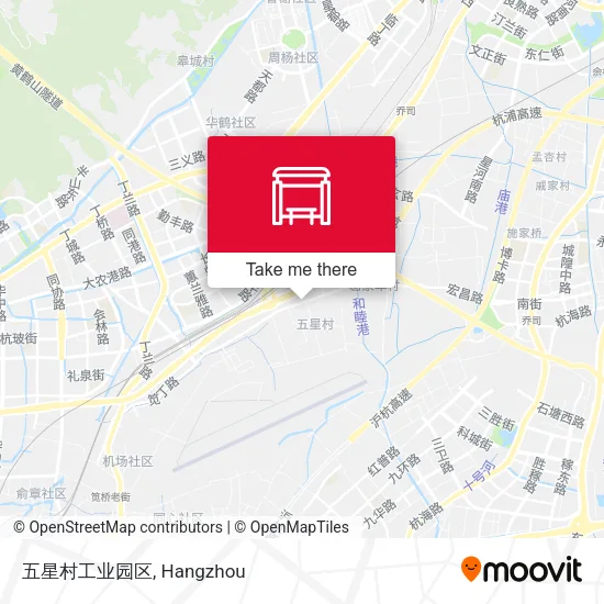 五星村工业园区 map