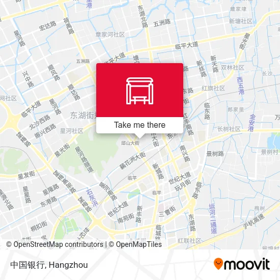中国银行 map
