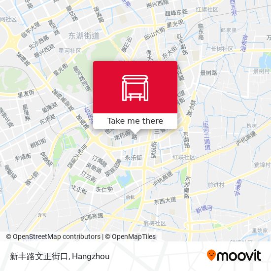 新丰路文正街口 map