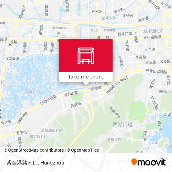 紫金港路南口 map