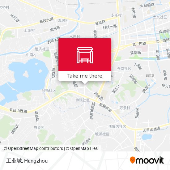 工业城 map