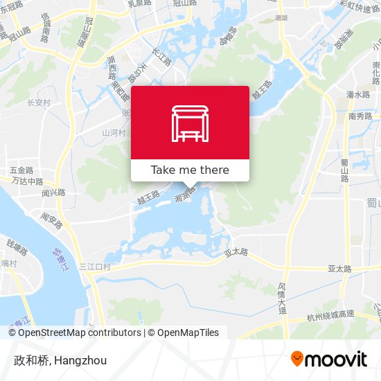 政和桥 map