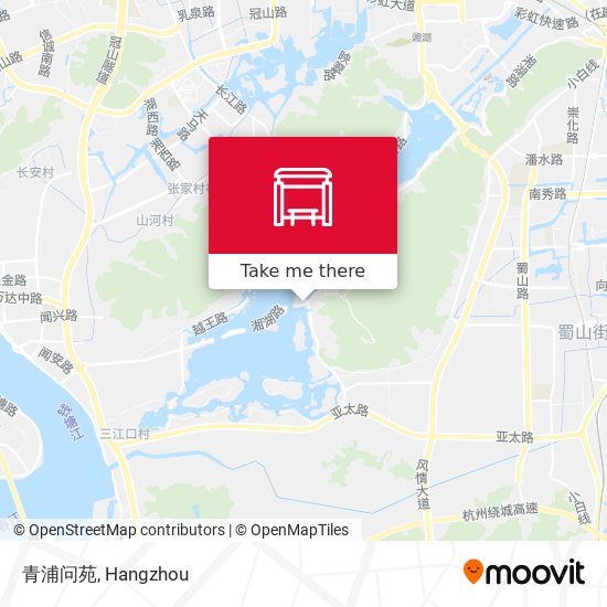 青浦问苑 map