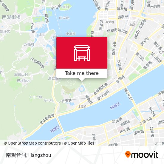 南观音洞 map