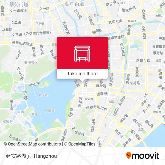 延安路湖滨 map