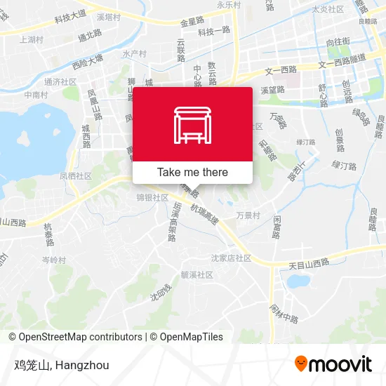 鸡笼山 map