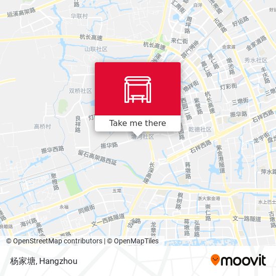 杨家塘 map