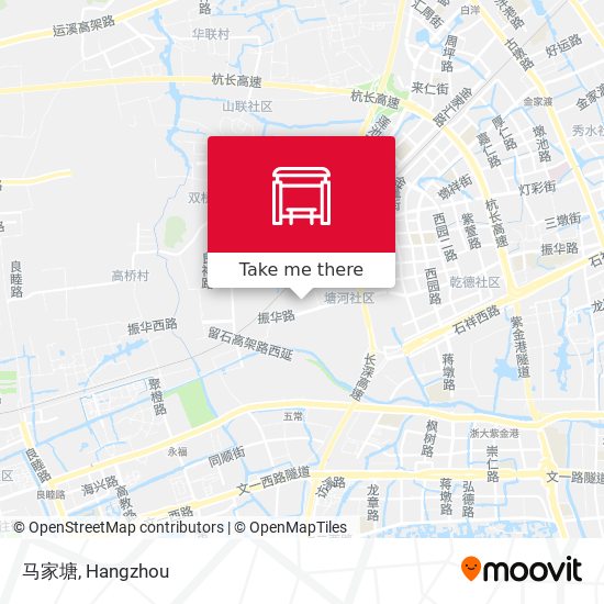 马家塘 map