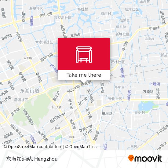东海加油站 map