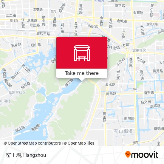 窑里坞 map