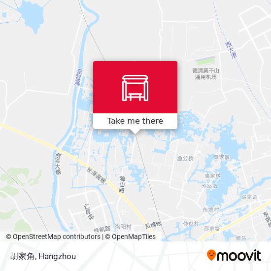 胡家角 map