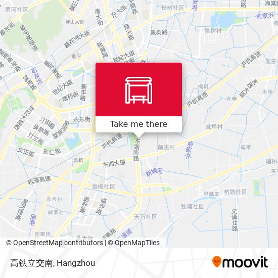 高铁立交南 map