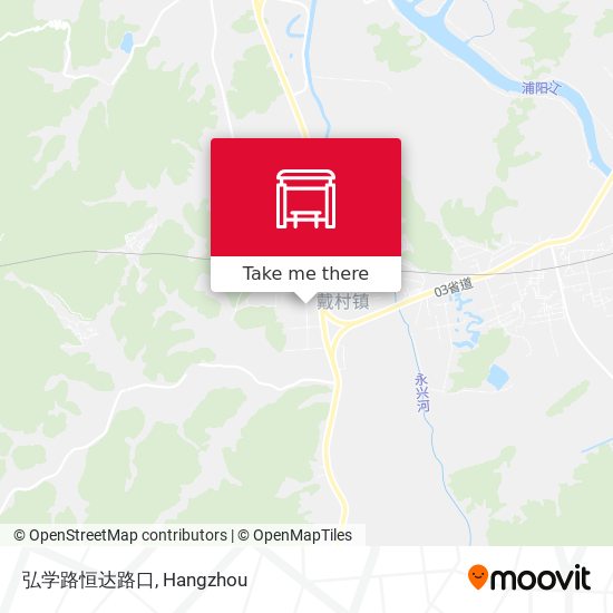 弘学路恒达路口 map