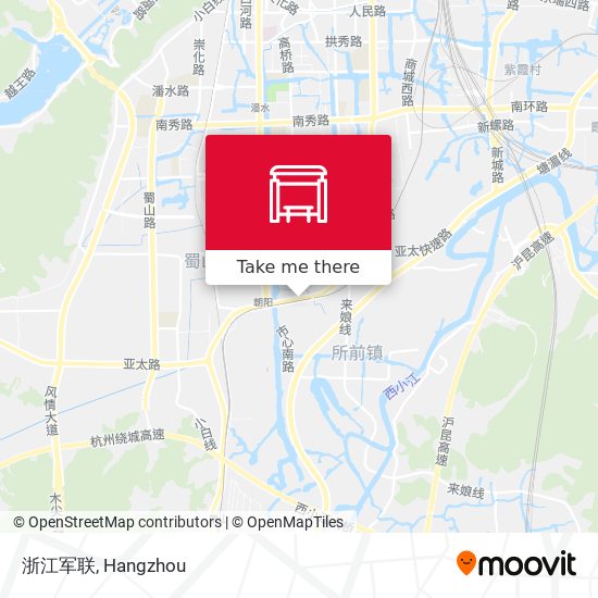 浙江军联 map