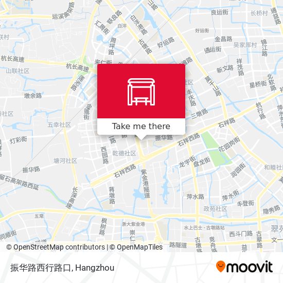 振华路西行路口 map