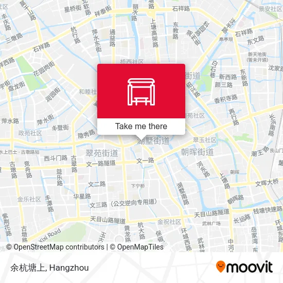 余杭塘上 map