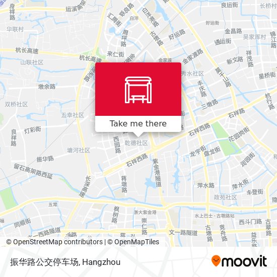 振华路公交停车场 map