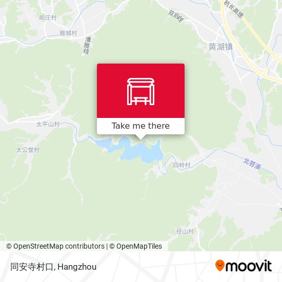 同安寺村口 map
