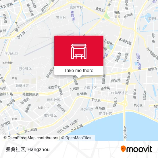 蚕桑社区 map