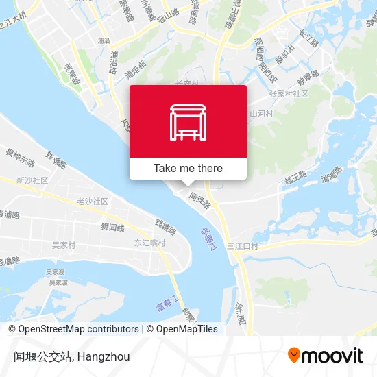 闻堰公交站 map