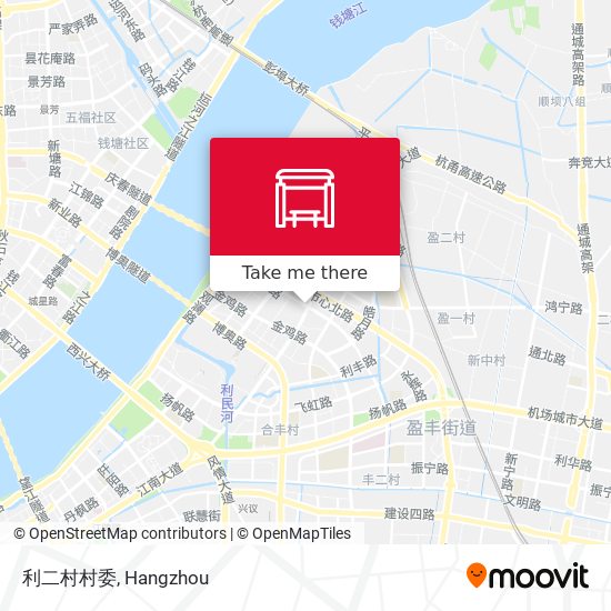 利二村村委 map