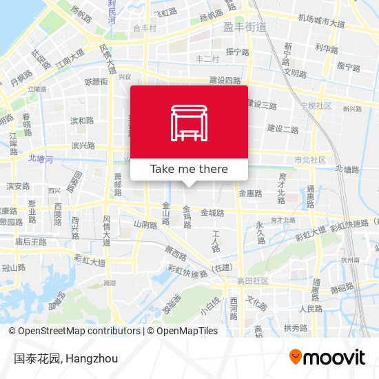 国泰花园 map