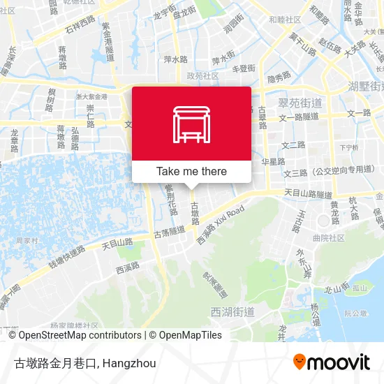 古墩路金月巷口 map